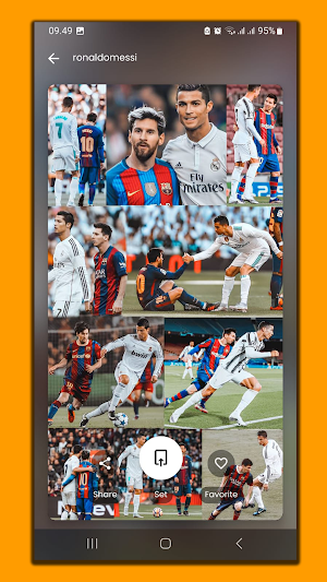 Fans Ronaldo Messi Wallpapers Screenshot 2
