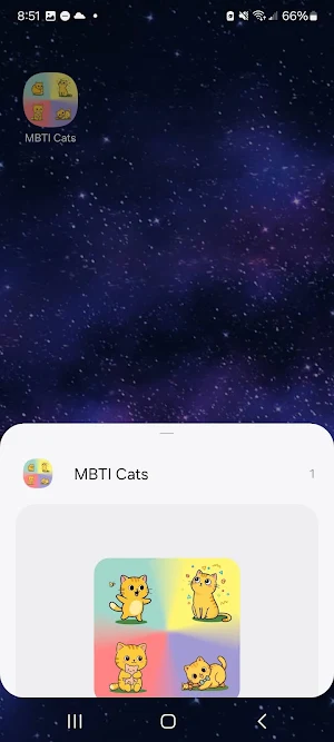 MBTI Personality Cat WatchFace Screenshot 3