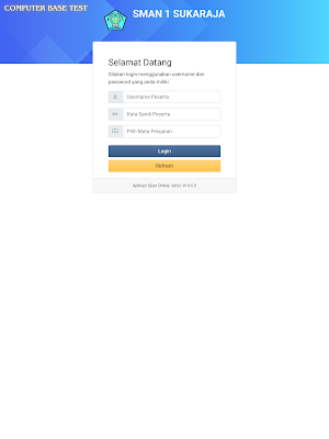 EXAM SMAN 1 Sukaraja Screenshot 3