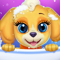 Cute puppy care & dress up
