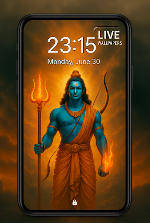 Jai Sri Ram Live Wallpapers Screenshot 3