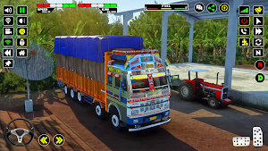 Indian Truck Drive Offroad 3D Screenshot 2