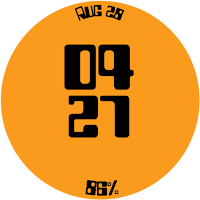 Digital Orange - Watch Face