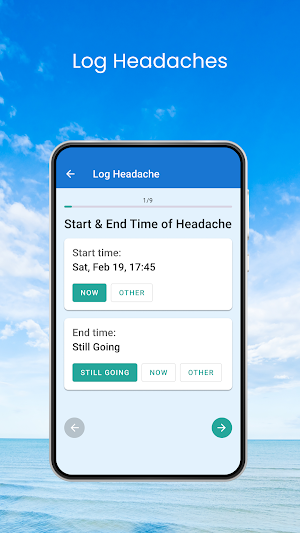 Headache Diary Test &Treatment Screenshot 2