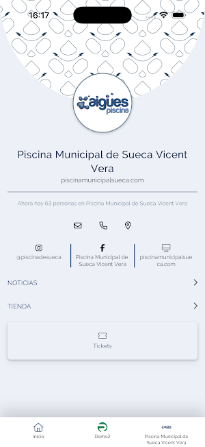 Piscina Municipal de Sueca Screenshot 1