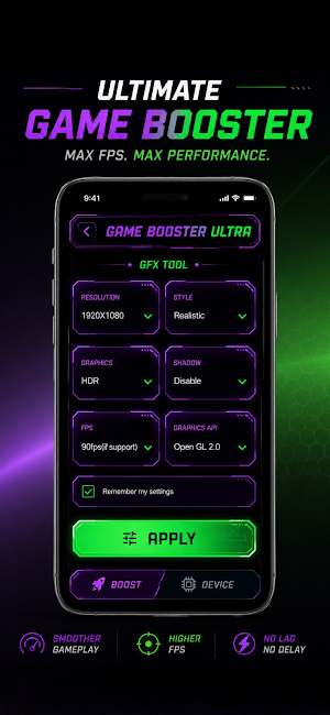 Game Booster Ultra: GFX & FPS screenshot 5