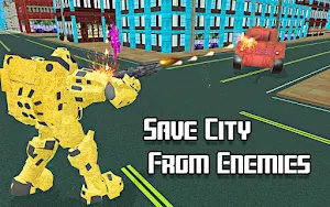 Multi Robot Transform Army Tank War 2 Screenshot 1