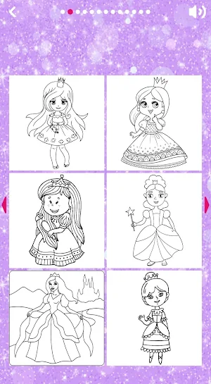 Princess Coloring Book offline Screenshot 1