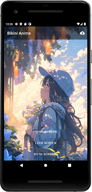 Bikini Anime Girls Wallpaper Screenshot 1