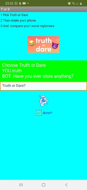 Truth or dare Screenshot 2