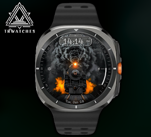 Train 3D Animated Watch Face Screenshot 3