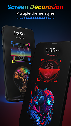 Face Lock Animation Live 4k Screenshot 0