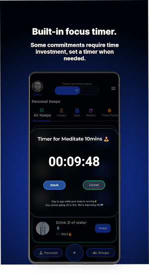 KeepUp+ Screenshot 3
