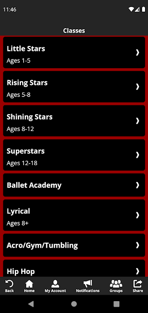 Jensen Performing Arts Screenshot 2