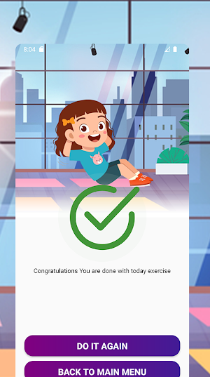 Fitness for kids Home Workout Screenshot 2