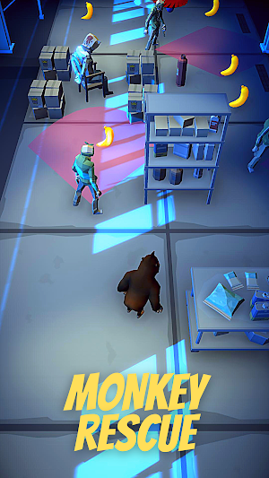 Monkey Rescue Mafia kong run Screenshot 3