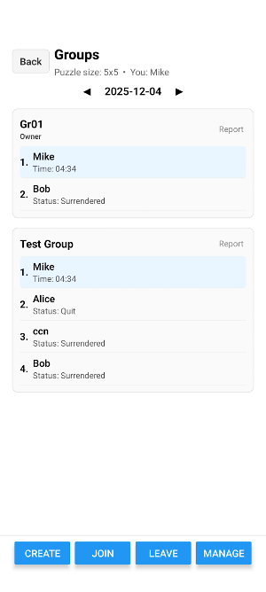 Mike's Mini Crossword Screenshot 2
