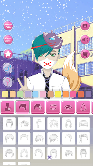 Anime Avatar - Face Maker Screenshot 3
