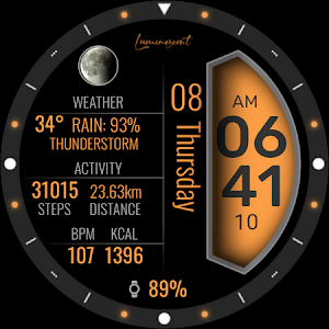 iMDC Luminescent Watch Face Screenshot 2