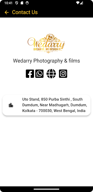 Wedarry Photography & films Screenshot 1