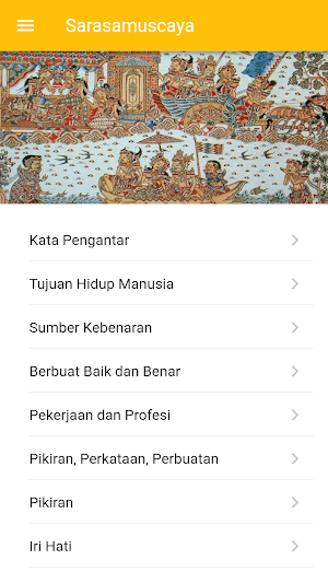 Sarasamuscaya Screenshot 0
