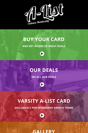 A-List Discount Card Screenshot 0