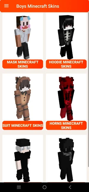 HD Boys skins for minecraft Screenshot 3