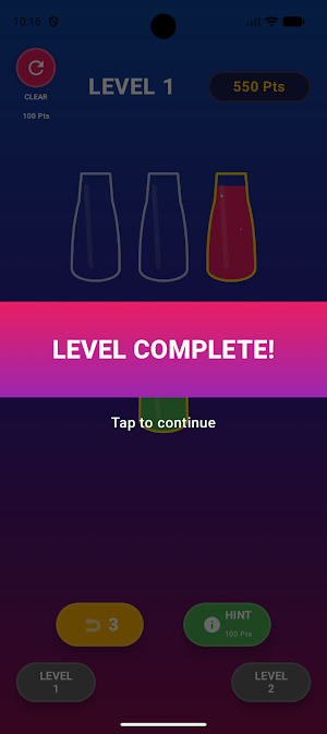 Water Sort Puzzles Screenshot 2
