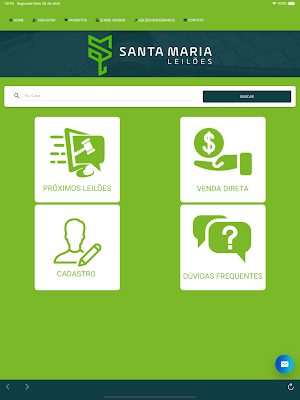 Santa Maria Leilões Screenshot 3