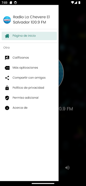 Radio La Chevere El Salvador Screenshot 1