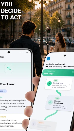 Confiman: Social Confidence Screenshot 1