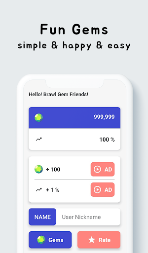 Get Gems Brawl Game Tool Screenshot 1