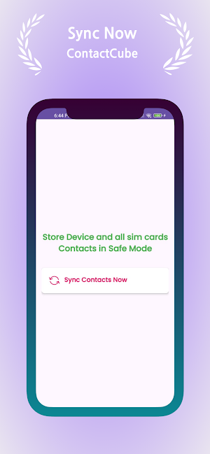 ContactCube Backup Contacts Screenshot 0