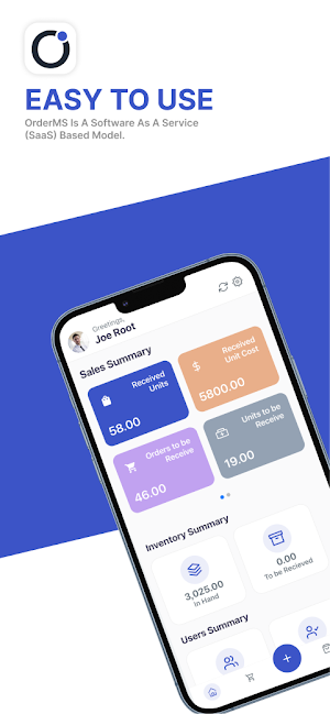 Order Management App - OrderMS Screenshot 0
