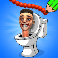 Draw To Smash : Toilet Puzzle