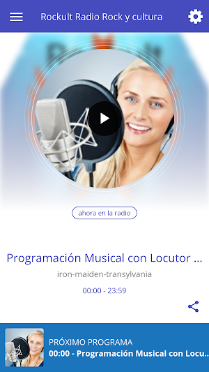 Rockult Radio Rock y cultura Screenshot 0