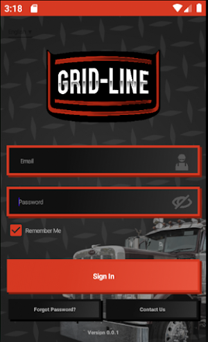 Grid-Line Mobile App Screenshot 1
