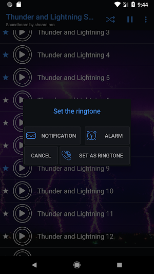 Thunder and Lightning Storm Sounds Screenshot 3