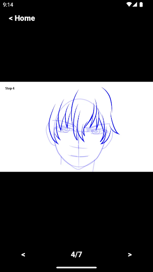 Charlotte Anime How to Draw Screenshot 2