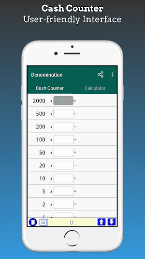 Cash Counter and GST Calculator - Denomination Screenshot 0
