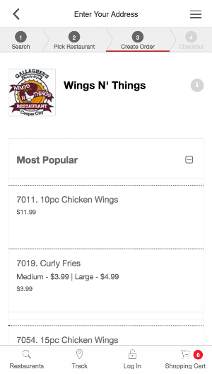 Prime Takeout - Food Delivery Screenshot 2