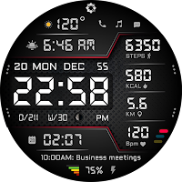 A440 Digital Health Face