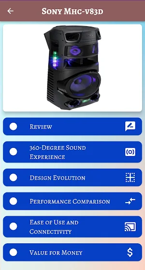 Sony Mhc-v83d guide Screenshot 1