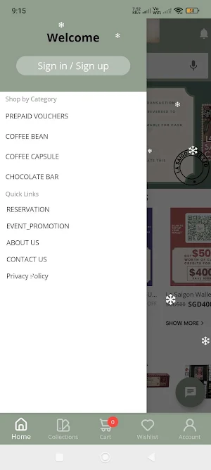 LA SAIGON CAFE Screenshot 1