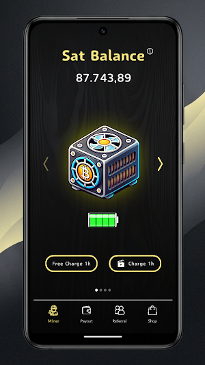 Stack Sats - Bitcoin Mining Screenshot 0