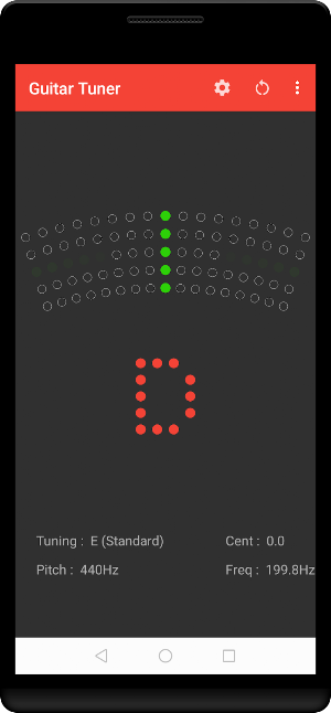 Guitar Tuner Screenshot 1
