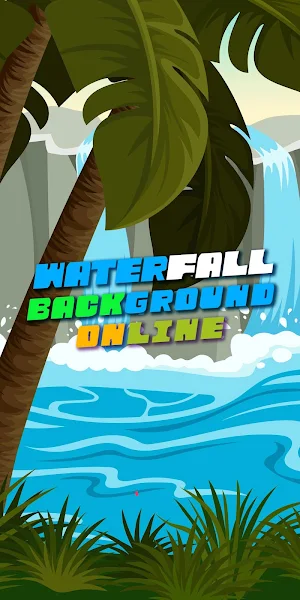 waterfall background Screenshot 0