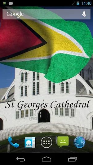 Guyana Flag Live Wallpaper Screenshot 2