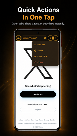 Noxen Browser: Ad Block Screenshot 1