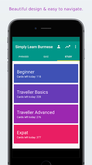 Simply Learn Burmese Screenshot 2